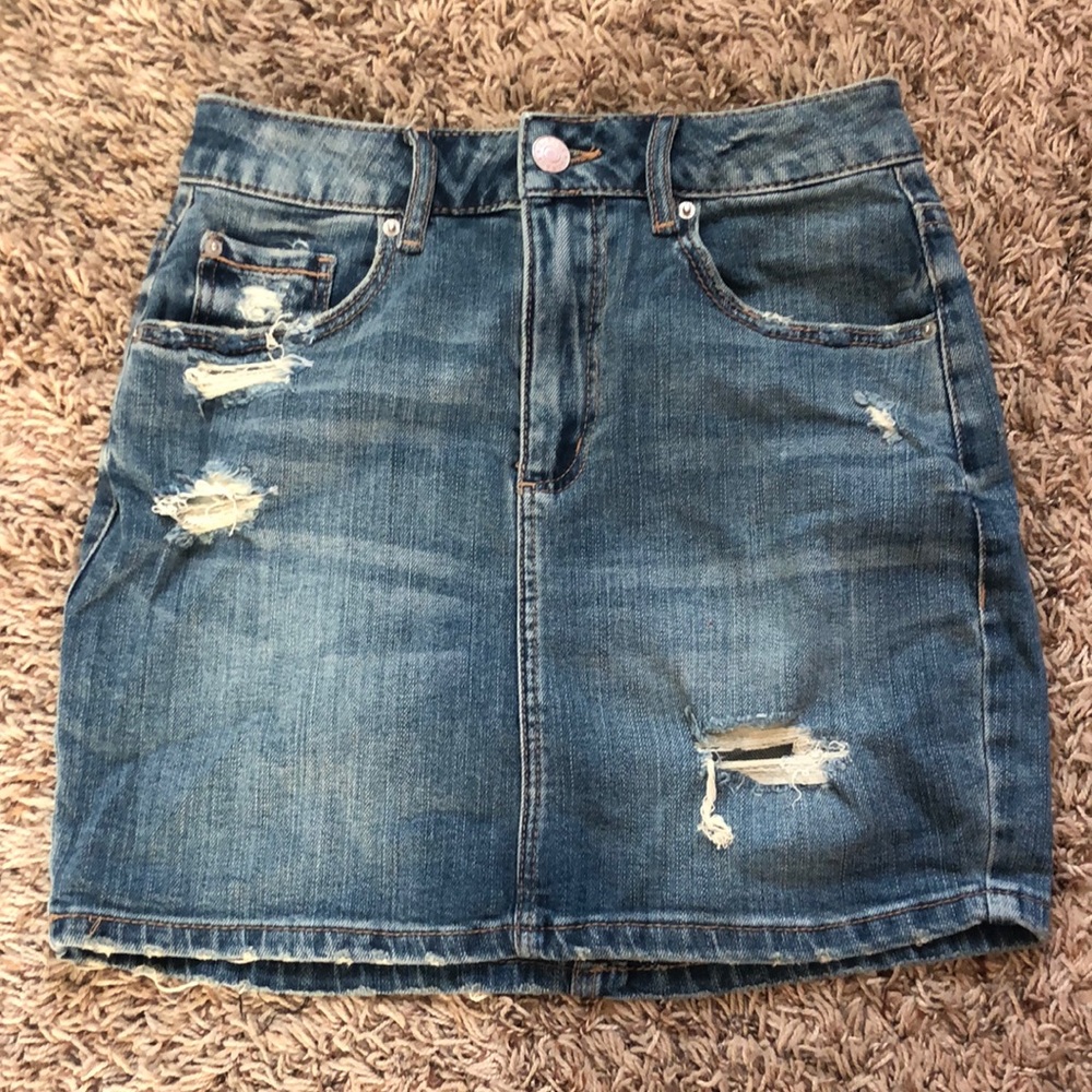 Denim skirt